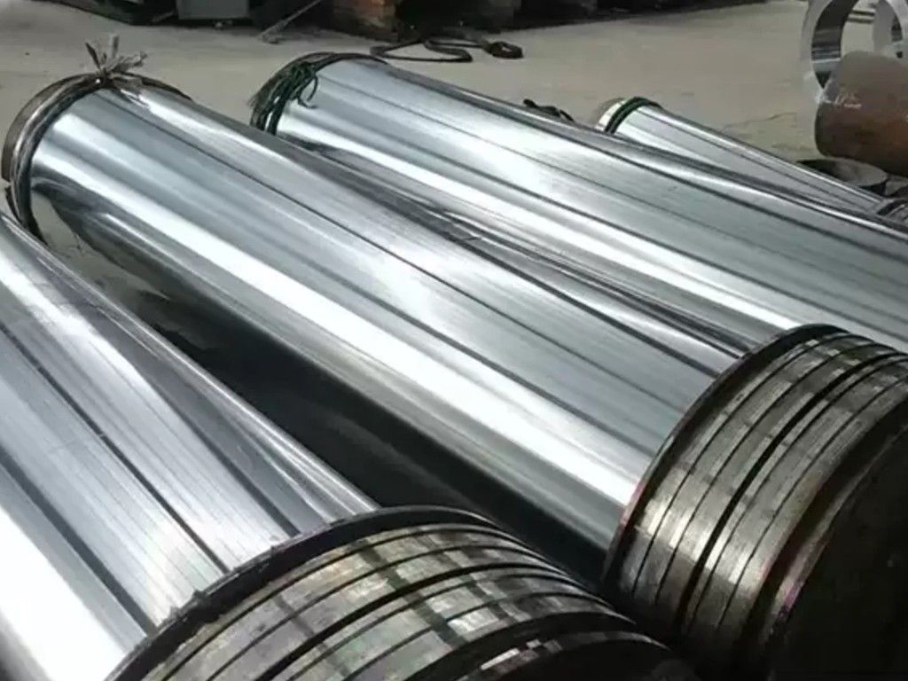 Hard chrome plated hydraulic piston rods ready for cylinder assembly