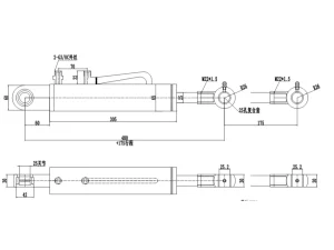 Engineering _Drawings _for _Double-acting _Hydraulic-Cylinder